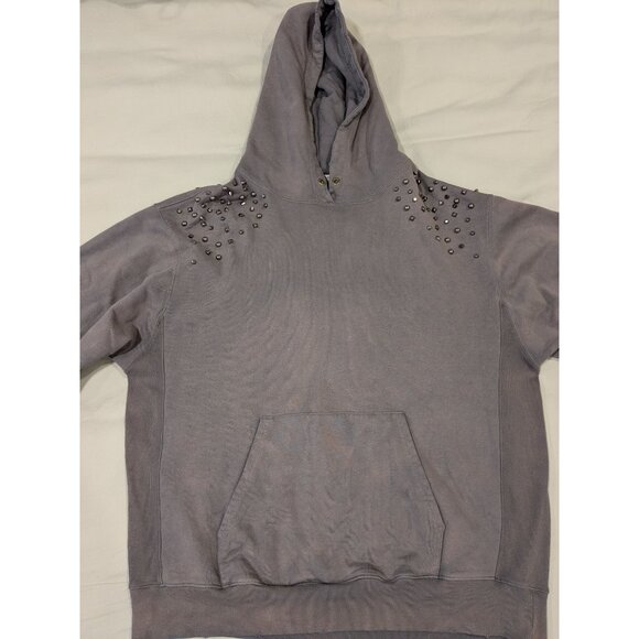 Free People Lonely Heart Studded Hoodie (Large) - Picture 6 of 11